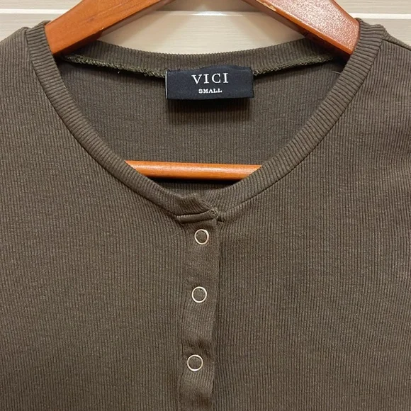 Vici Bodysuit in Charcoal, Size Small, EUC - Picture 4 of 16